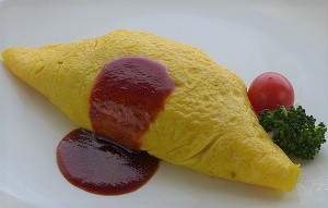 Omelette rice