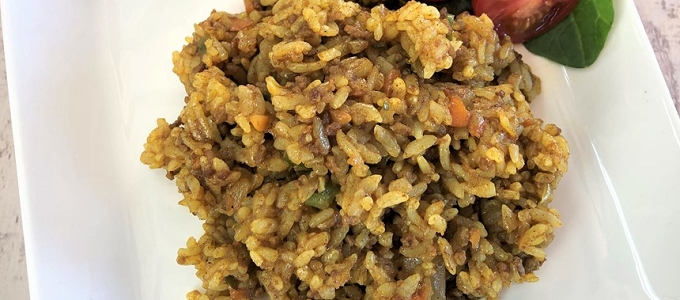 Dried Curry Rice