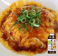 Tenshinhan (Crab omlet rice with starchy sauce)