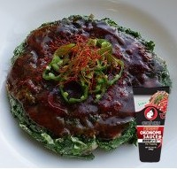 Vegan Spicy Okonomiyaki