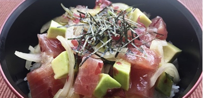 Poke Bowl - RECIPES [Otafuku Sauce Co., Ltd.]