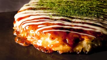 Okonomiyaki（Osaka style）
