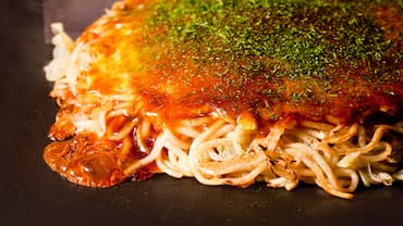 Okonomiyaki（Hiroshima style）
